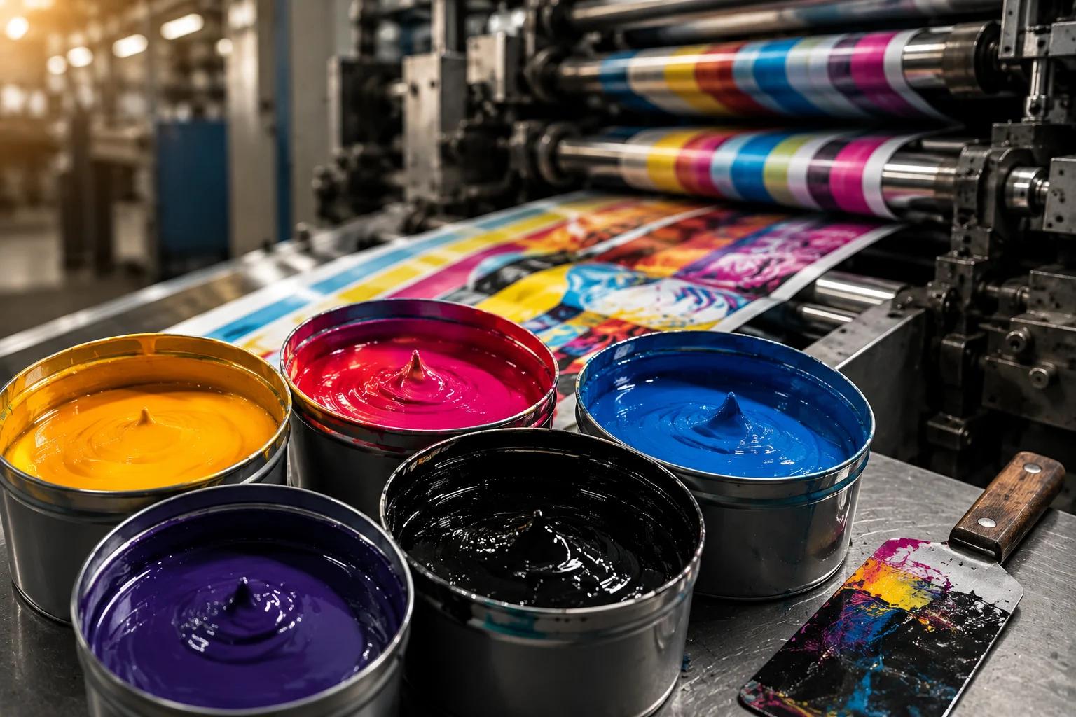 How Flexographic Printing Inks in India Improve Print Quality and Production Efficiency